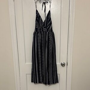 SHEIN Tribal-Geometric Maxi Dress